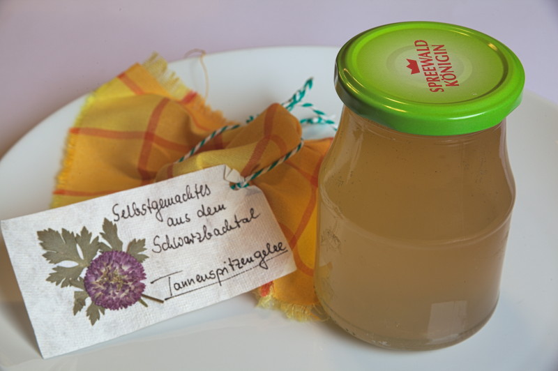 Fir tip jelly from Saxony / Germany Food & Farmers' Markets